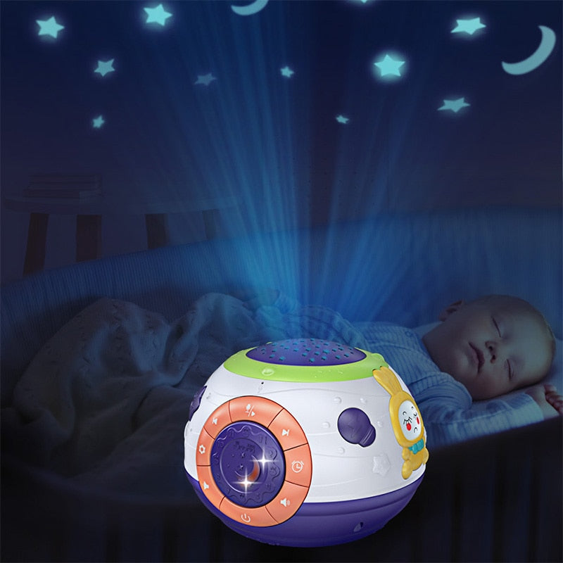 Toys for Children Starry Sky Night Light Projector Baby Sleep Toys